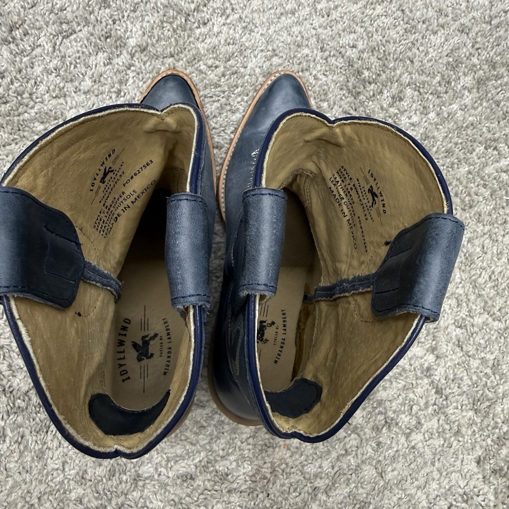 IDYLLWIND by Miranda Lambert Cowboy Boots Blue women's size 7B cowgirl western - Picture 11 of 15